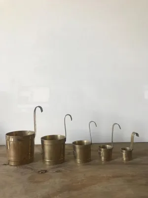 真鍮 計量カップ ヴィンテージ