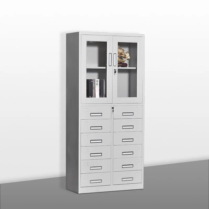 11 Bucket Door Ordinary Cabinet Office Multi-layer Storage Material Cabinet With Lock Multi Bucket Cabinet File Cabinet File Iron Drawer Cabinet