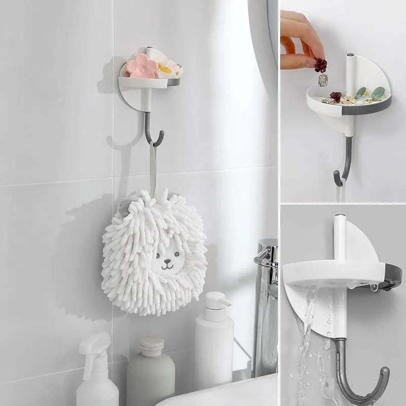 2-in-1 Minimalist No-Drill Hook for Kitchen and Bathroom