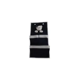 3 Pocket Storage Teddy Bear Wall Hanger