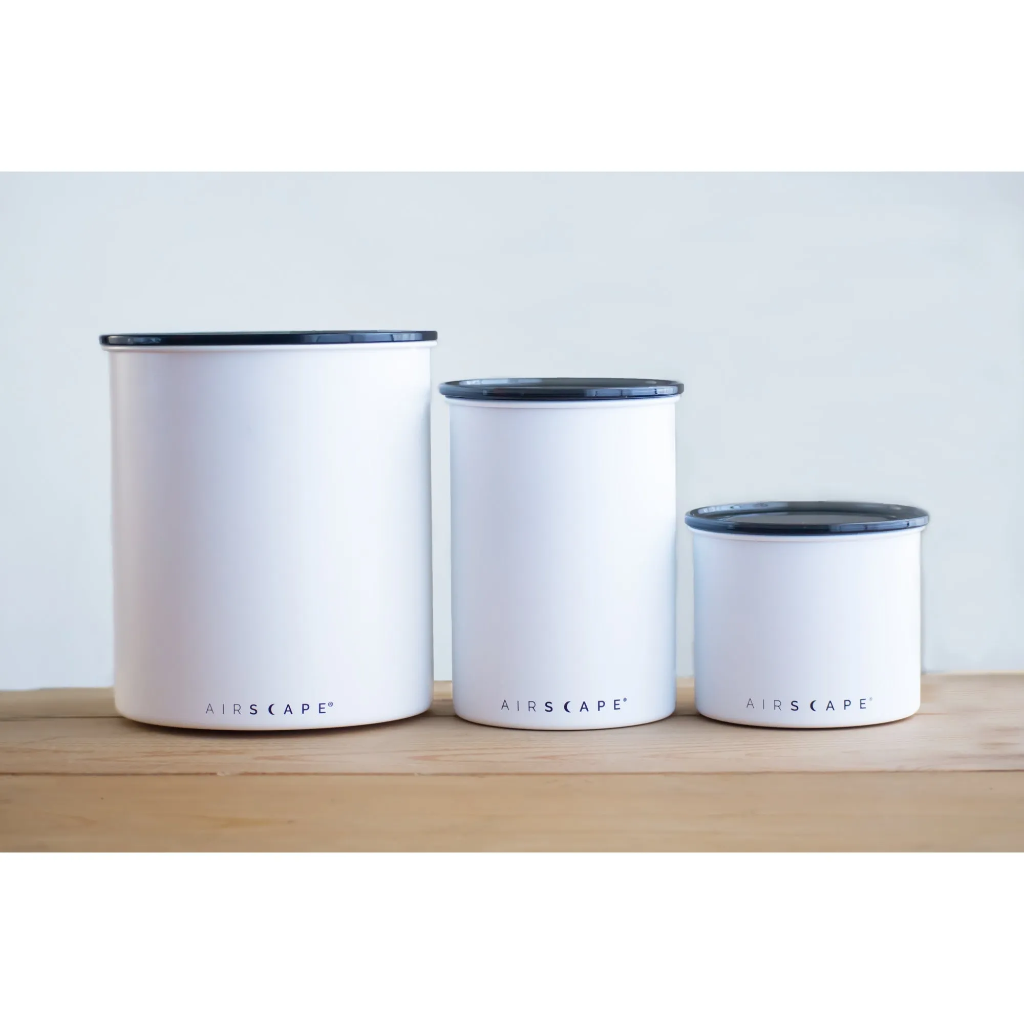 Airscape Kilo Canister - Matte White