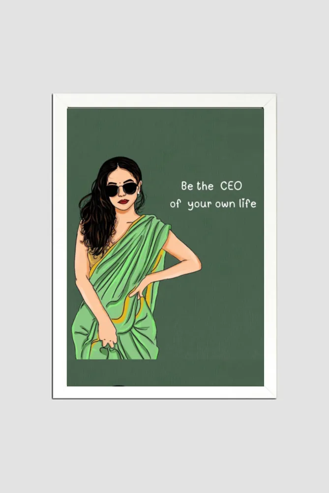 be the ceo of your own life | wall art