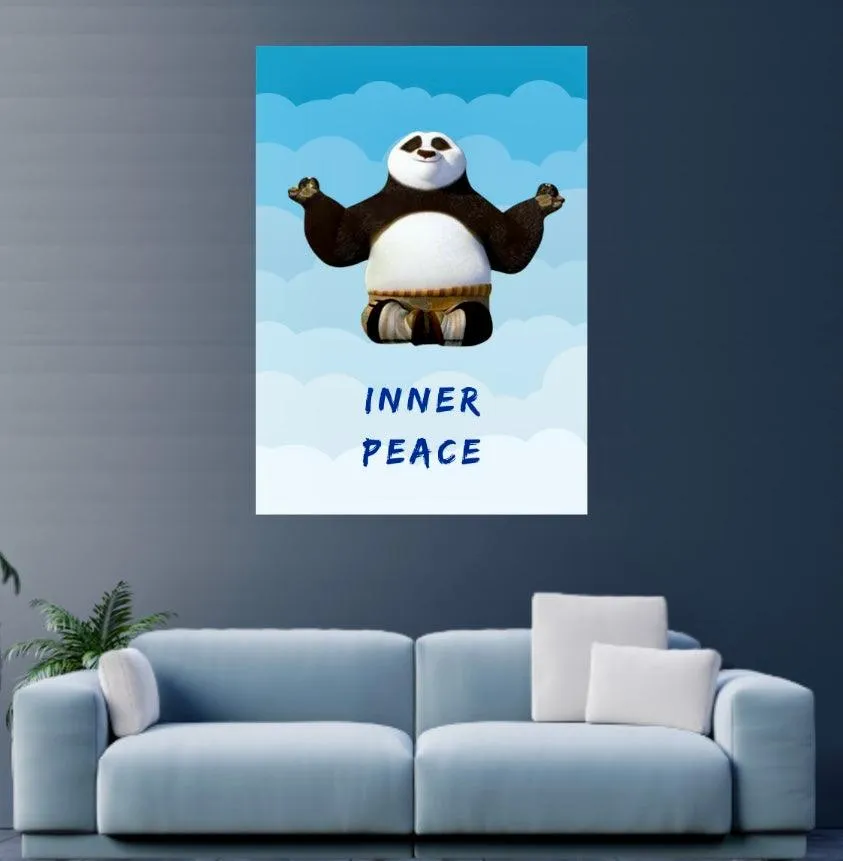 Inner peace | panda | poster