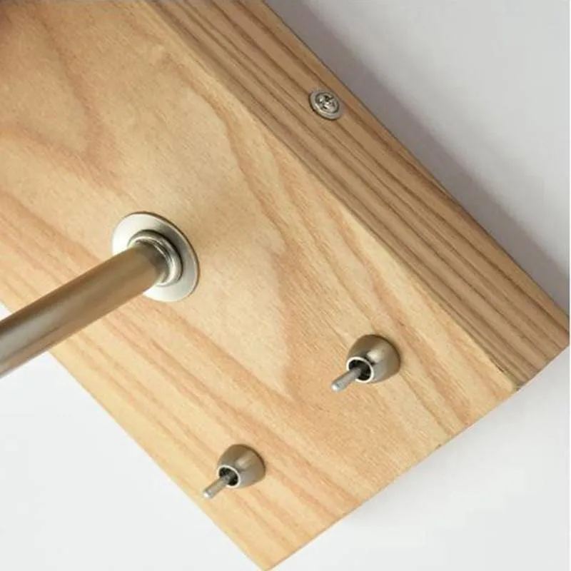 Nordic Wooden LED Bed Wall Light