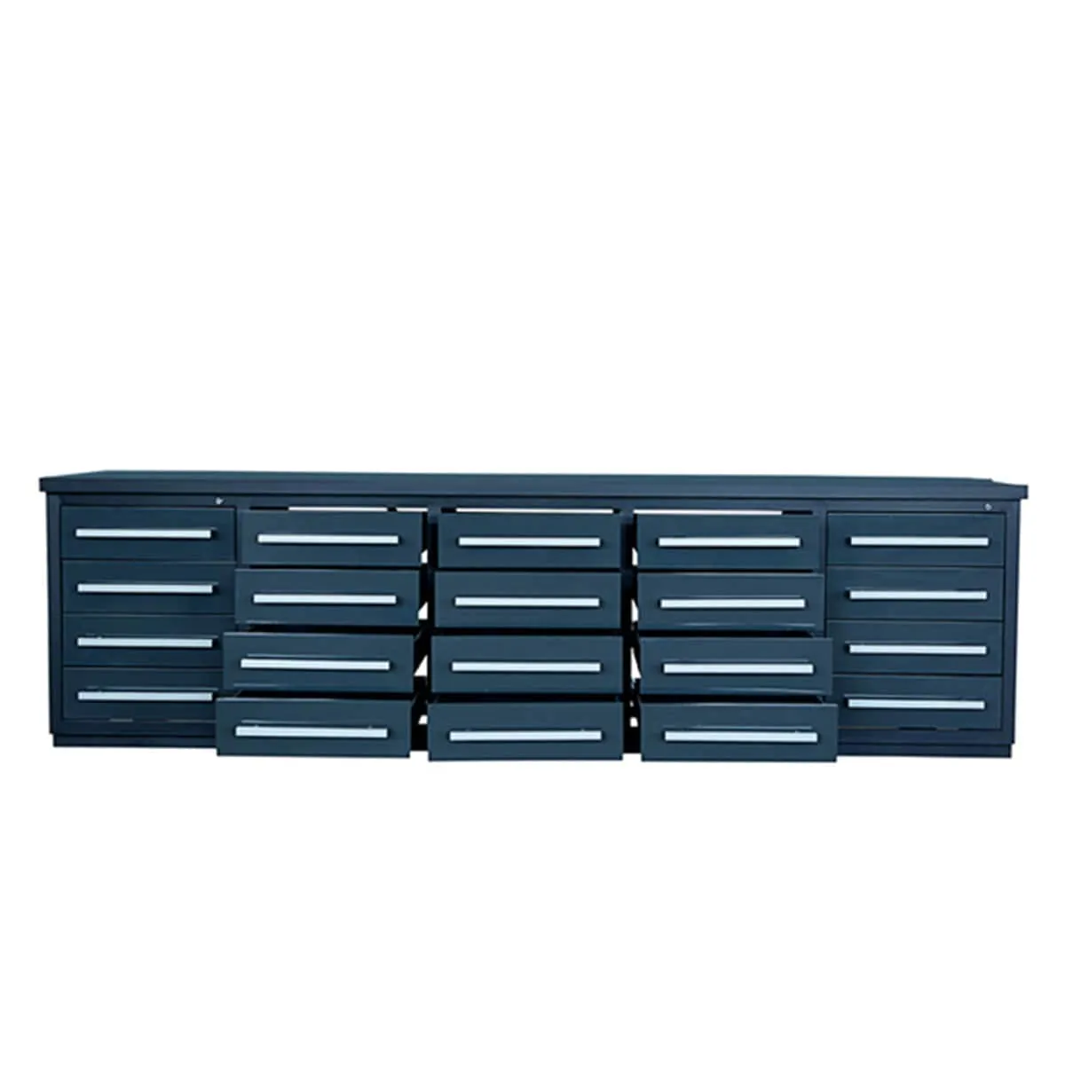 TMG-WB20D 10' 20-Drawer Workbench with Keyed Alike Locks