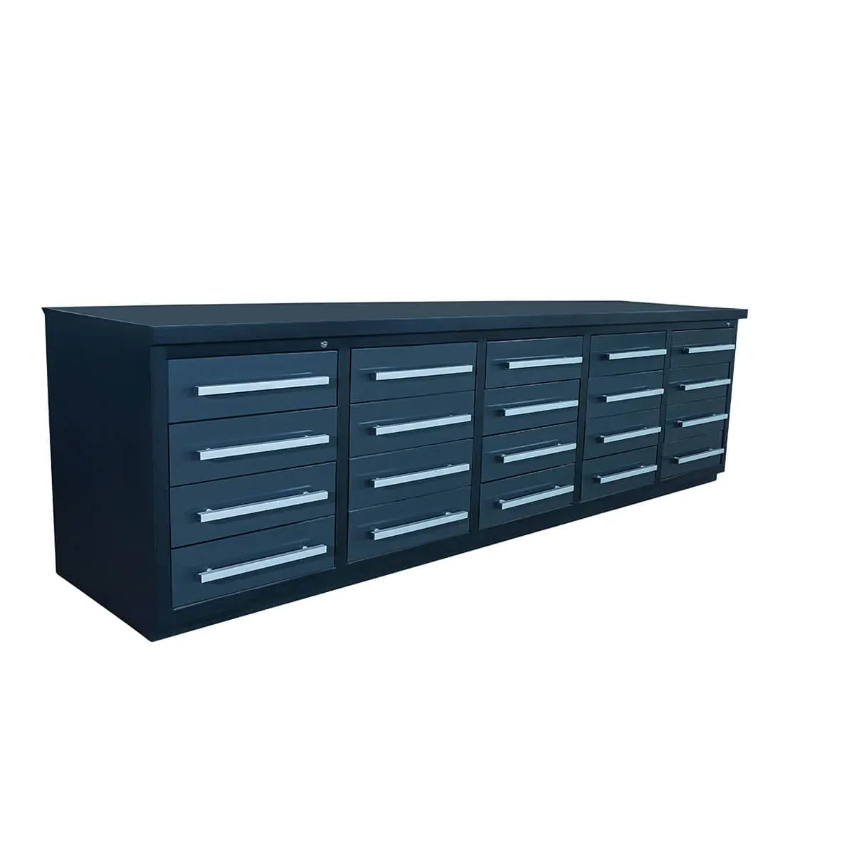 TMG-WB20D 10' 20-Drawer Workbench with Keyed Alike Locks