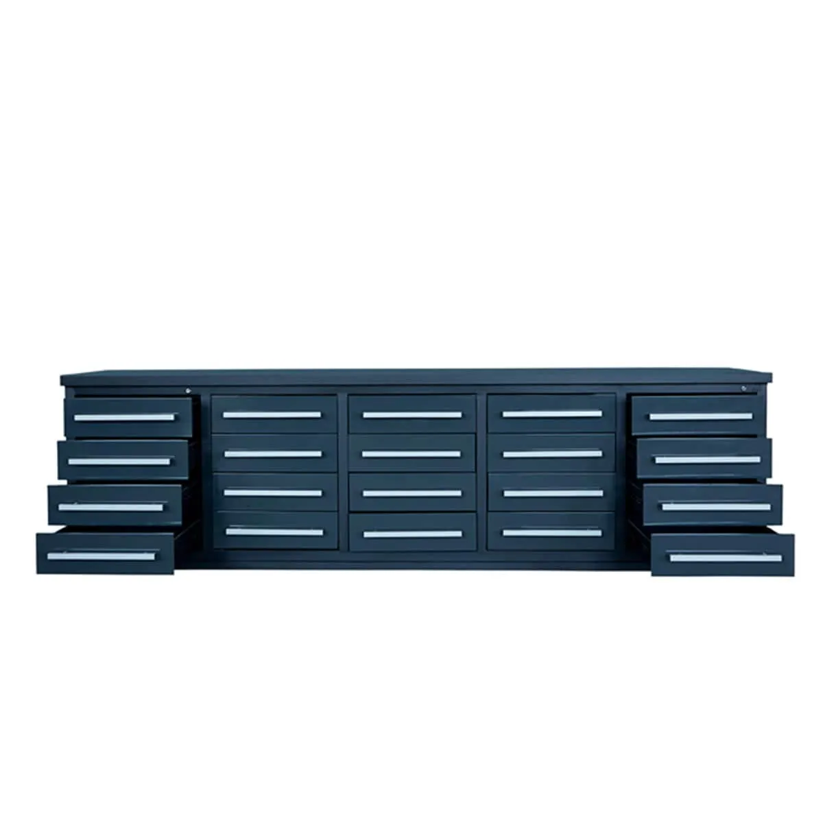 TMG-WB20D 10' 20-Drawer Workbench with Keyed Alike Locks