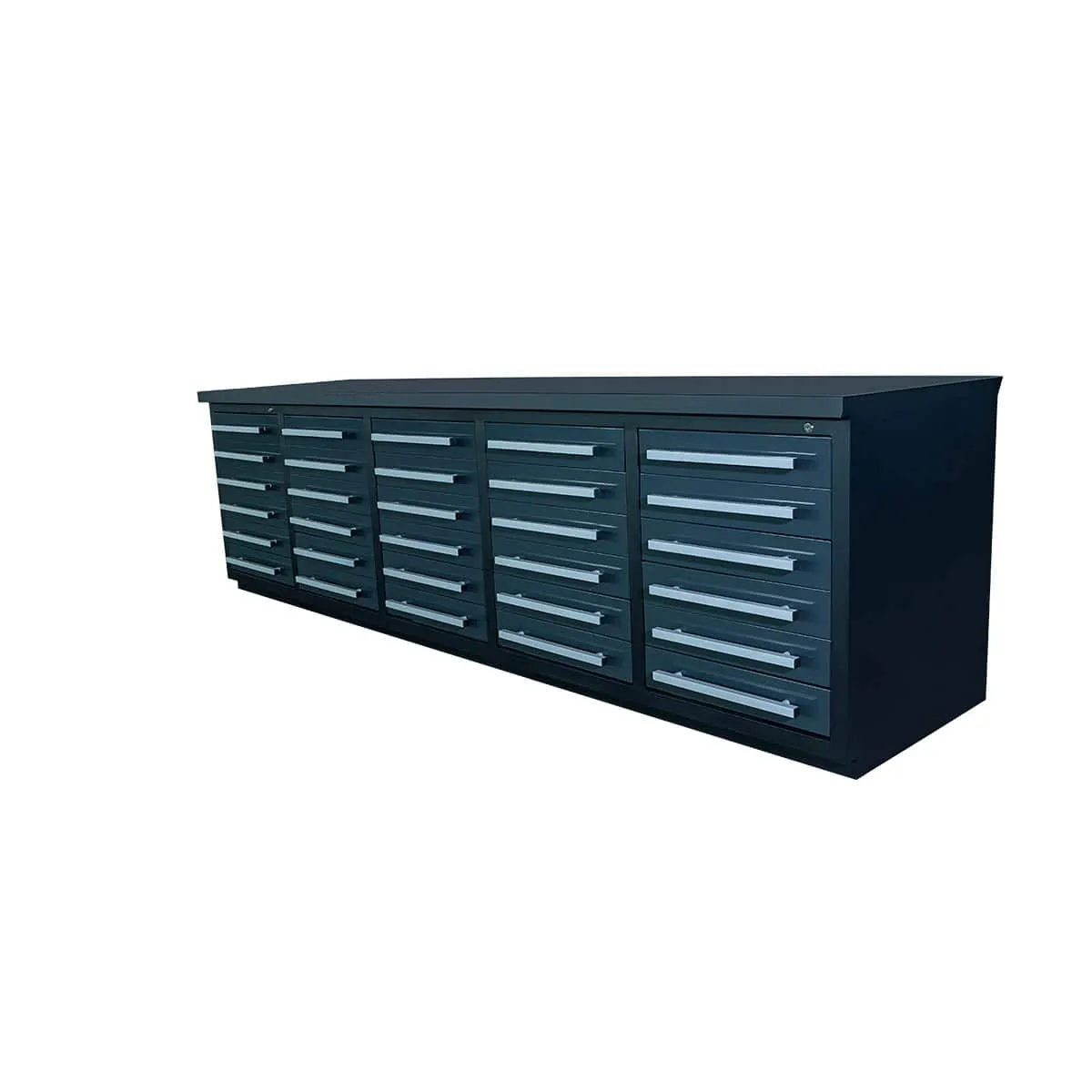 TMG-WB30D 10' 30-Drawer Workbench with Keyed Alike Locks