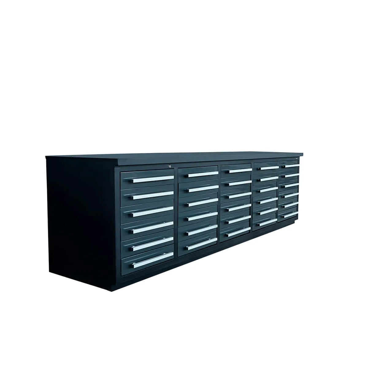 TMG-WB30D 10' 30-Drawer Workbench with Keyed Alike Locks