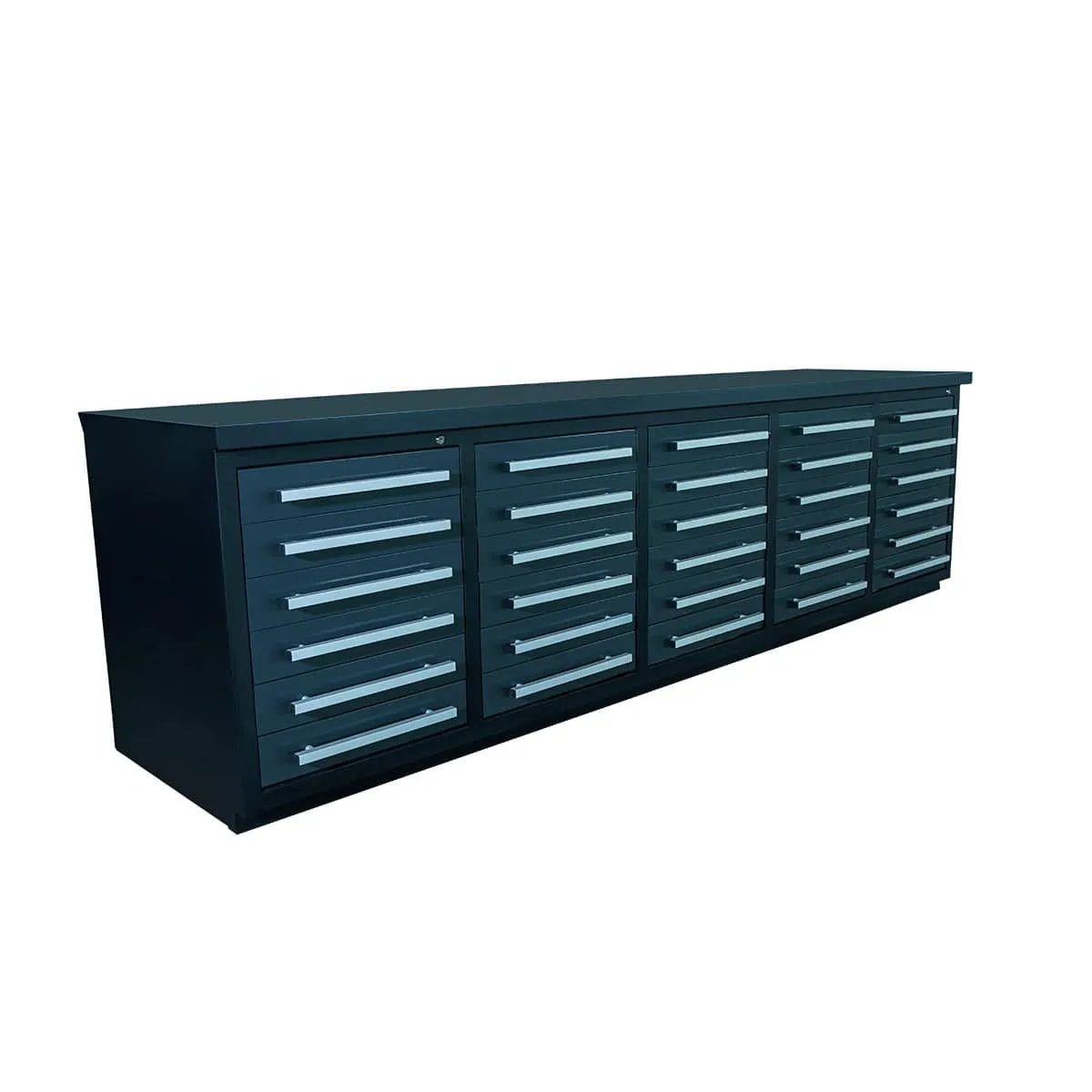 TMG-WB30D 10' 30-Drawer Workbench with Keyed Alike Locks