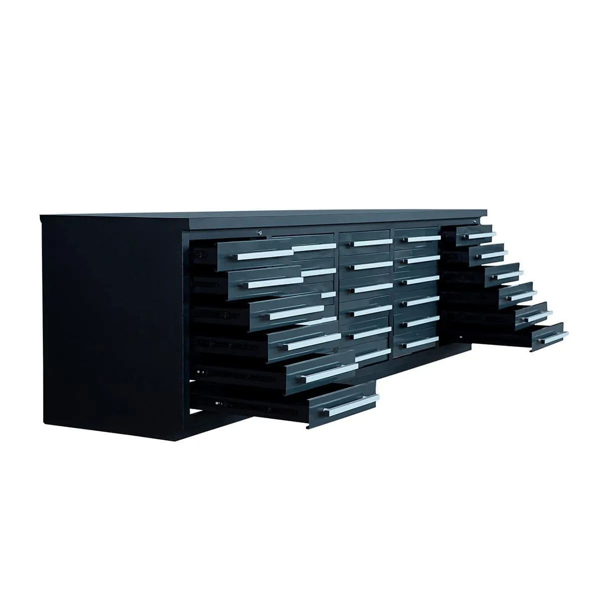 TMG-WB30D 10' 30-Drawer Workbench with Keyed Alike Locks